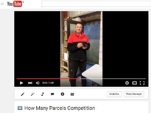 How many parcels Riivo